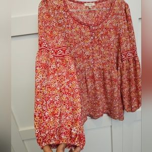 MAX STUDIO BOHEMIAN BLOUSE